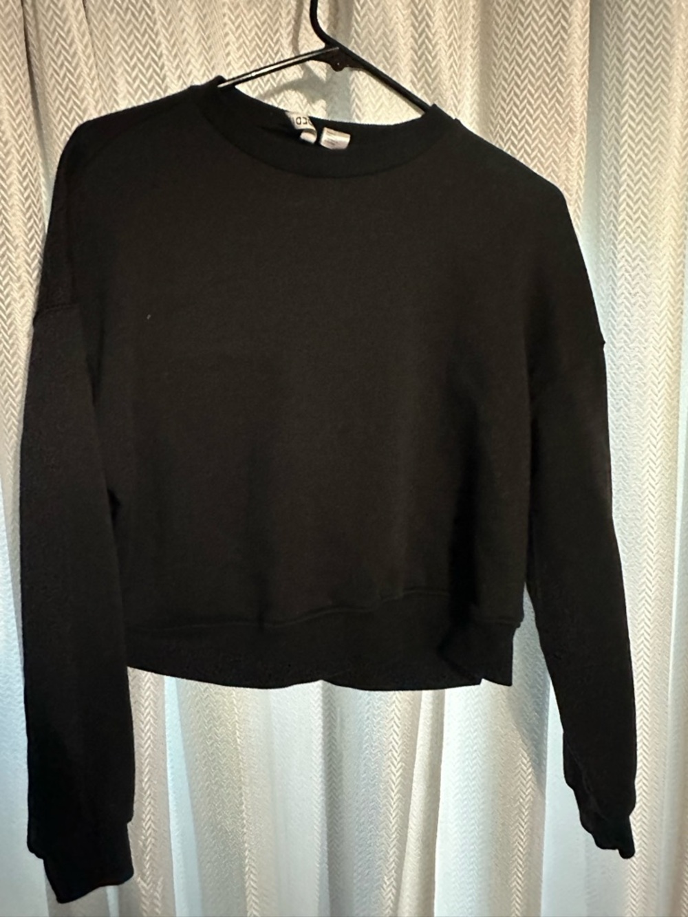 Divided Black Crew Neck Sweater